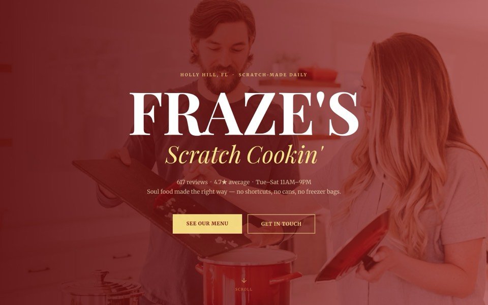 Fraze's Scratch Cookin preview