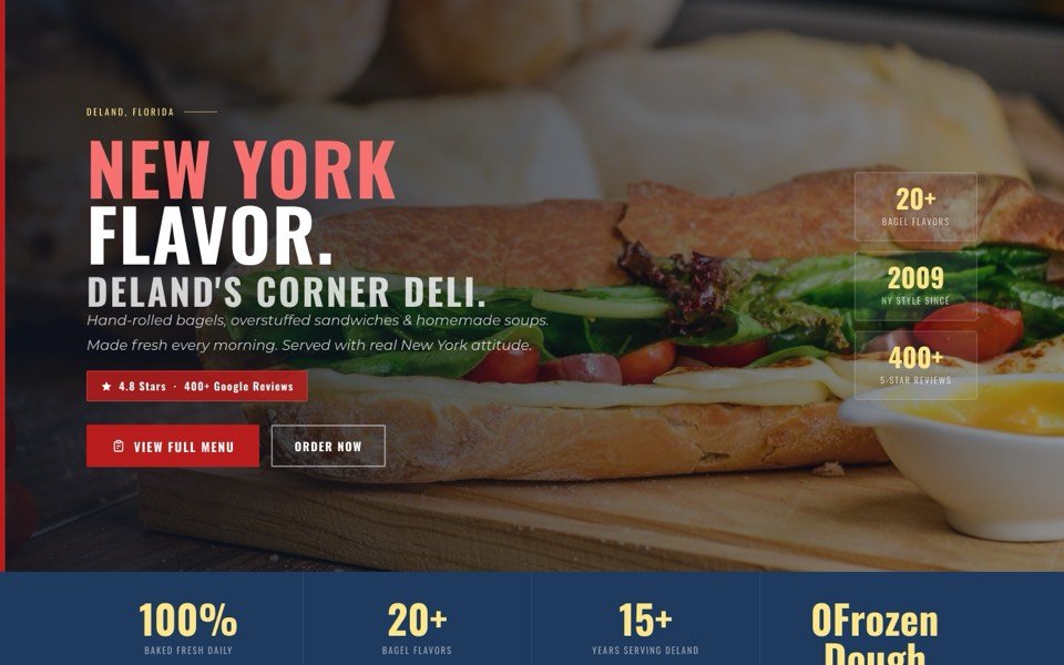 NY Bagel & Deli preview