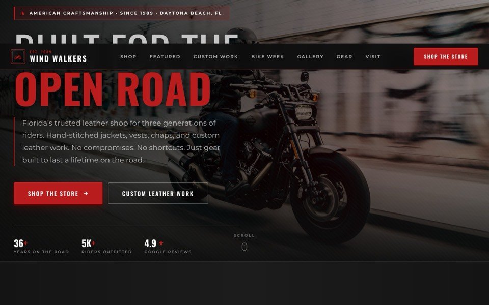 Wind Walkers Motorcycle preview